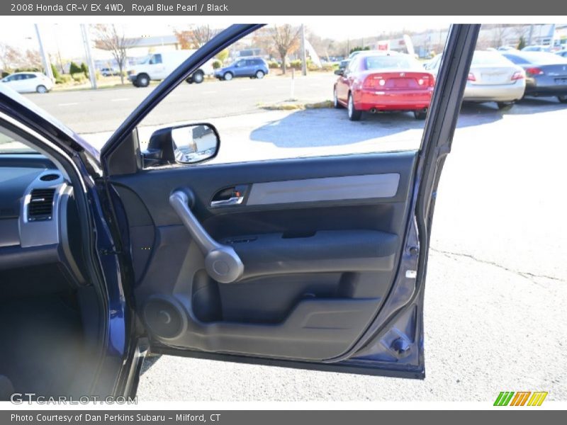 Royal Blue Pearl / Black 2008 Honda CR-V EX 4WD