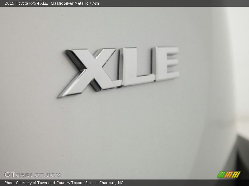 Classic Silver Metallic / Ash 2015 Toyota RAV4 XLE