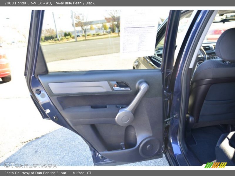 Royal Blue Pearl / Black 2008 Honda CR-V EX 4WD