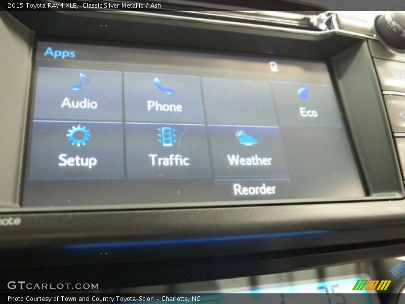 Classic Silver Metallic / Ash 2015 Toyota RAV4 XLE