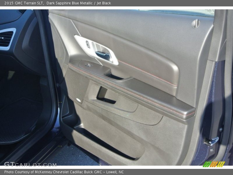 Dark Sapphire Blue Metallic / Jet Black 2015 GMC Terrain SLT