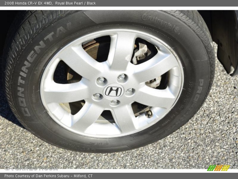 Royal Blue Pearl / Black 2008 Honda CR-V EX 4WD