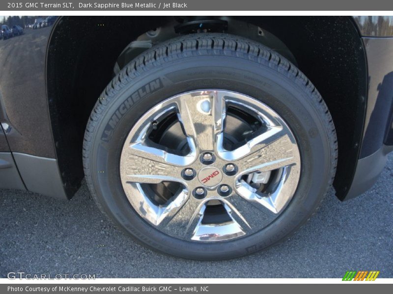 Dark Sapphire Blue Metallic / Jet Black 2015 GMC Terrain SLT