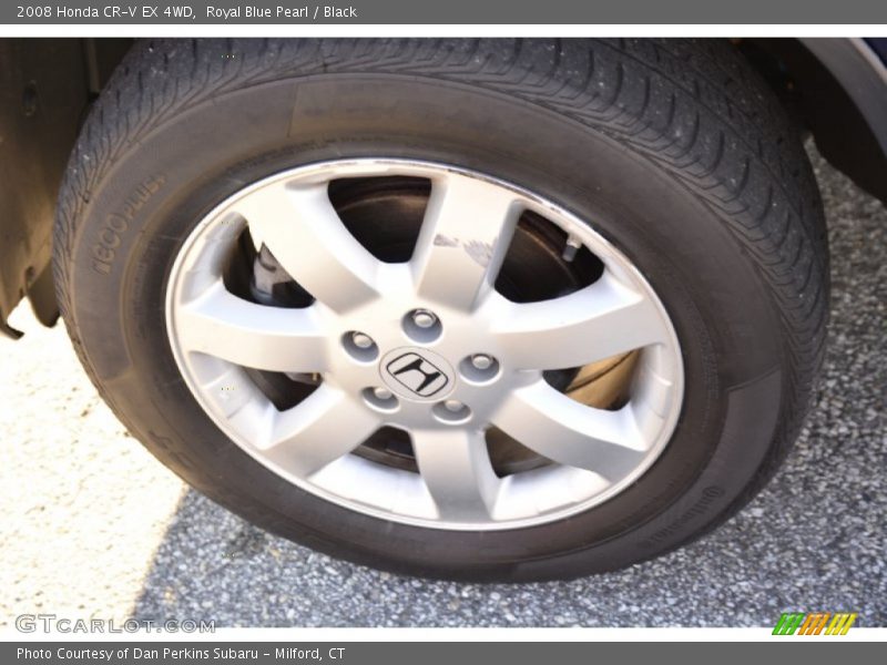 Royal Blue Pearl / Black 2008 Honda CR-V EX 4WD