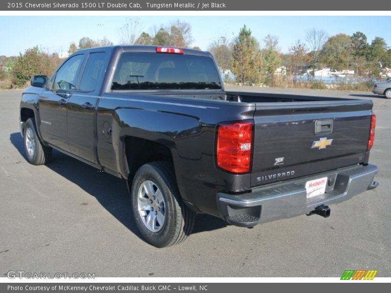 Tungsten Metallic / Jet Black 2015 Chevrolet Silverado 1500 LT Double Cab