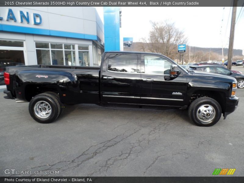 Black / High Country Saddle 2015 Chevrolet Silverado 3500HD High Country Crew Cab Dual Rear Wheel 4x4