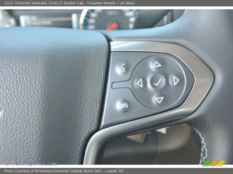 Tungsten Metallic / Jet Black 2015 Chevrolet Silverado 1500 LT Double Cab