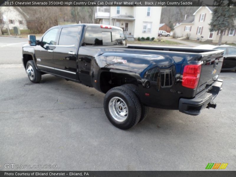 Black / High Country Saddle 2015 Chevrolet Silverado 3500HD High Country Crew Cab Dual Rear Wheel 4x4