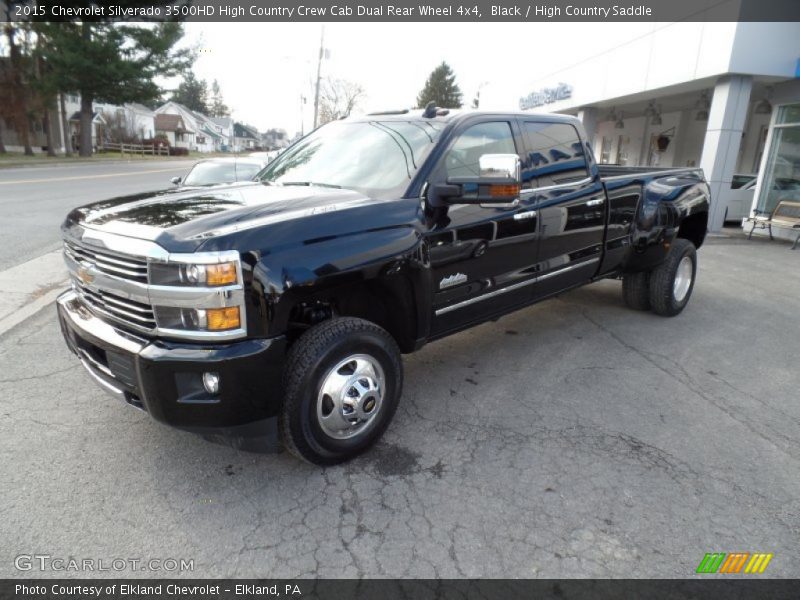 Black / High Country Saddle 2015 Chevrolet Silverado 3500HD High Country Crew Cab Dual Rear Wheel 4x4