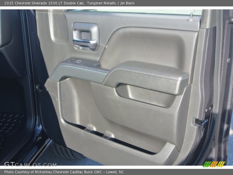 Tungsten Metallic / Jet Black 2015 Chevrolet Silverado 1500 LT Double Cab