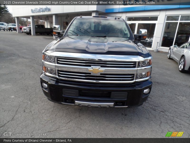 Black / High Country Saddle 2015 Chevrolet Silverado 3500HD High Country Crew Cab Dual Rear Wheel 4x4