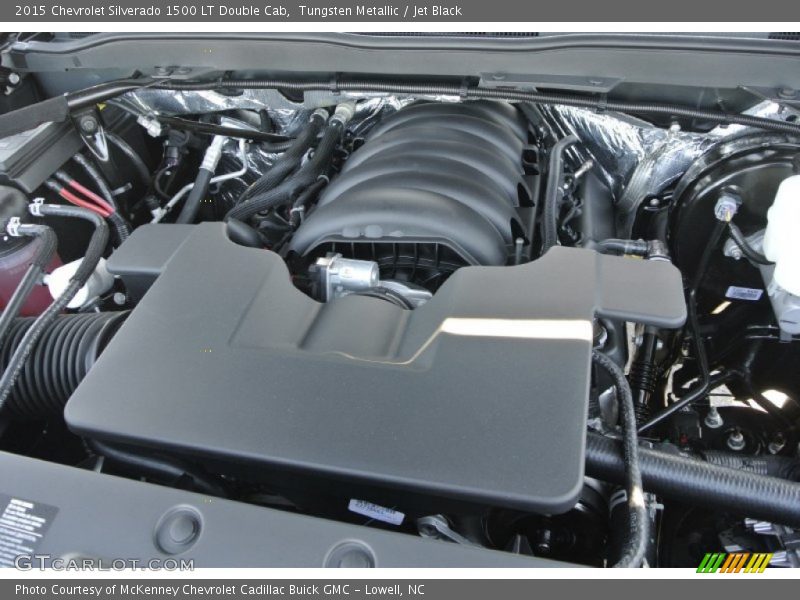 Tungsten Metallic / Jet Black 2015 Chevrolet Silverado 1500 LT Double Cab
