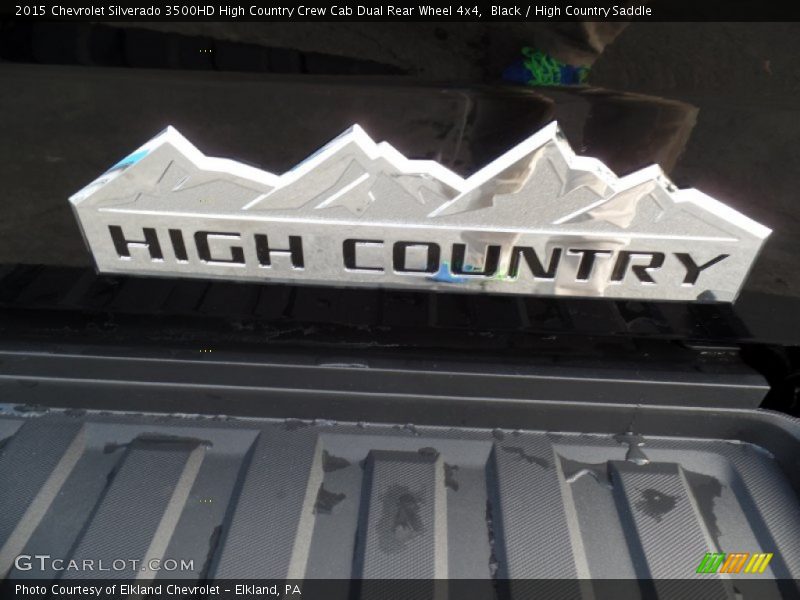 Black / High Country Saddle 2015 Chevrolet Silverado 3500HD High Country Crew Cab Dual Rear Wheel 4x4
