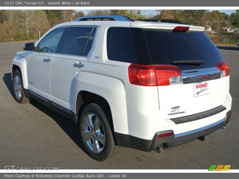 Summit White / Jet Black 2015 GMC Terrain SLT