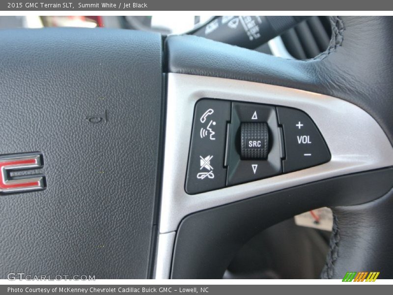 Summit White / Jet Black 2015 GMC Terrain SLT