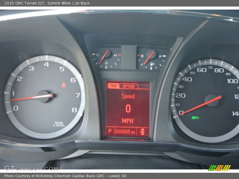 Summit White / Jet Black 2015 GMC Terrain SLT