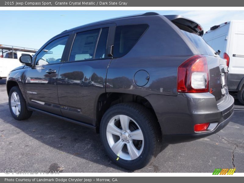 Granite Crystal Metallic / Dark Slate Gray 2015 Jeep Compass Sport