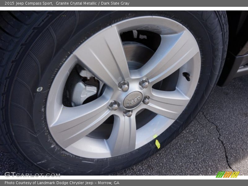 Granite Crystal Metallic / Dark Slate Gray 2015 Jeep Compass Sport