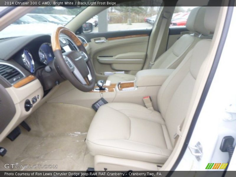 Front Seat of 2014 300 C AWD
