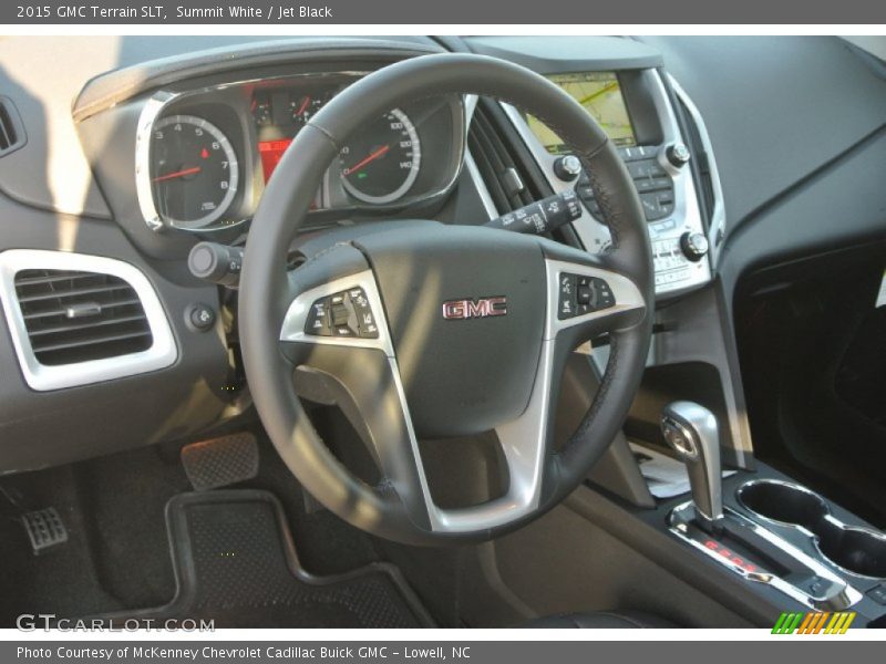 Summit White / Jet Black 2015 GMC Terrain SLT