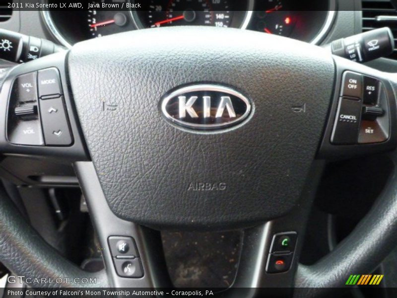 Java Brown / Black 2011 Kia Sorento LX AWD