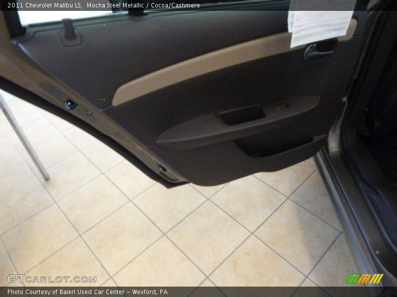 Mocha Steel Metallic / Cocoa/Cashmere 2011 Chevrolet Malibu LS