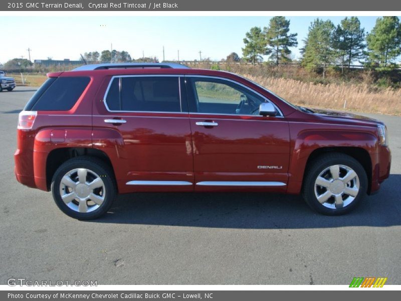 Crystal Red Tintcoat / Jet Black 2015 GMC Terrain Denali