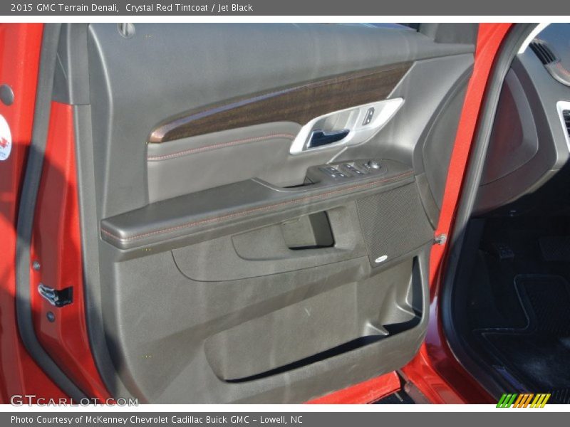 Crystal Red Tintcoat / Jet Black 2015 GMC Terrain Denali