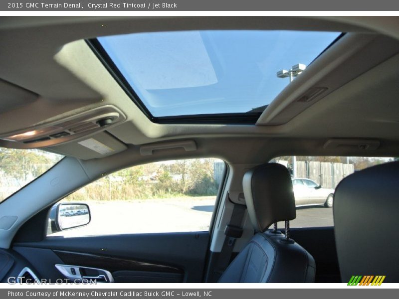 Crystal Red Tintcoat / Jet Black 2015 GMC Terrain Denali