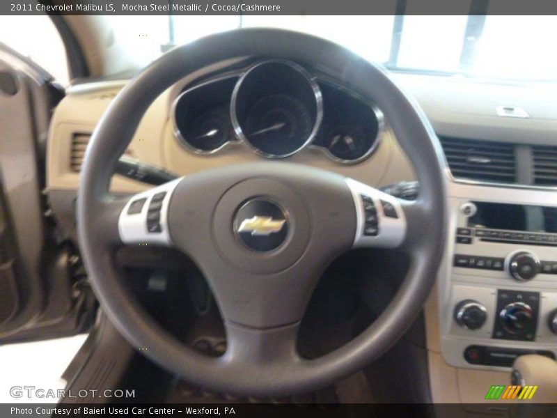 Mocha Steel Metallic / Cocoa/Cashmere 2011 Chevrolet Malibu LS