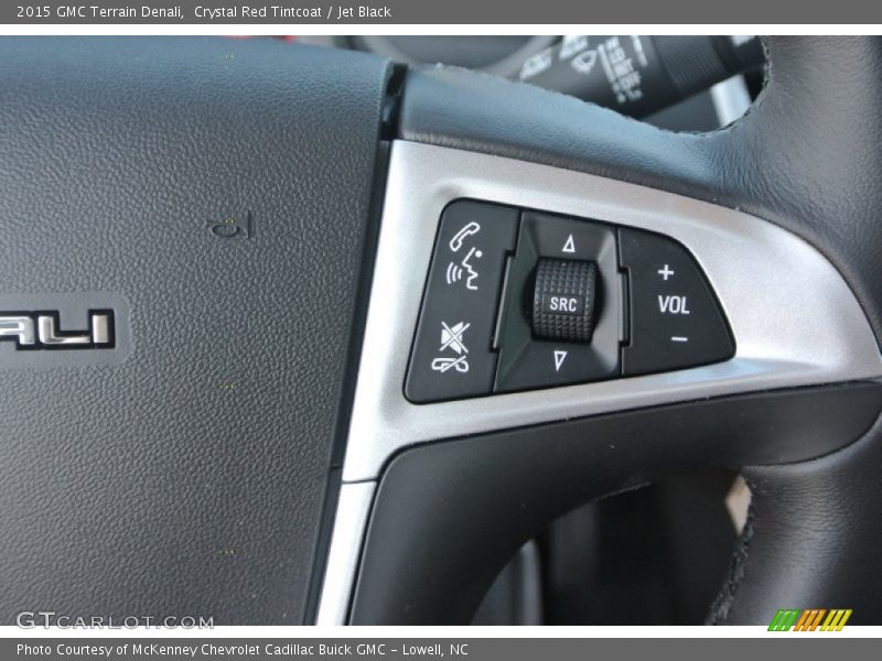 Crystal Red Tintcoat / Jet Black 2015 GMC Terrain Denali