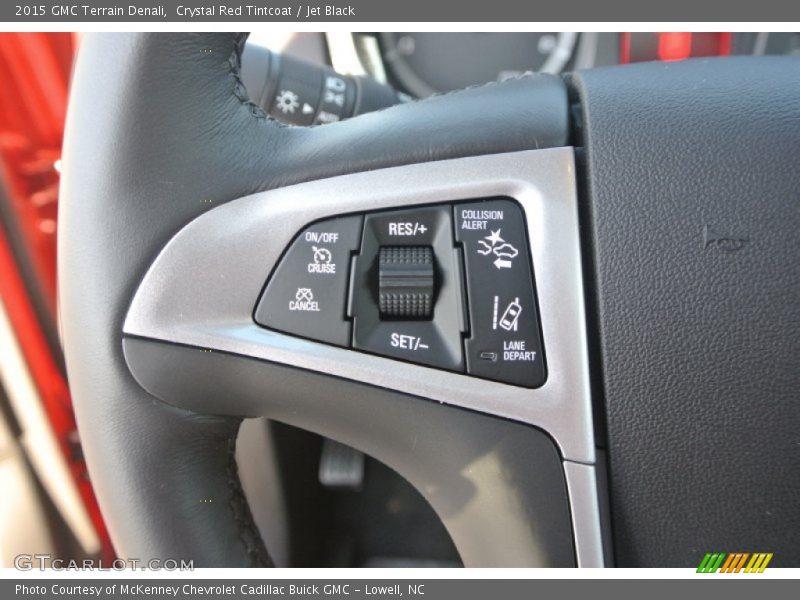 Crystal Red Tintcoat / Jet Black 2015 GMC Terrain Denali