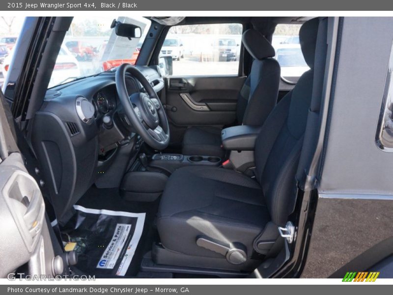 Black / Black 2015 Jeep Wrangler Sport 4x4