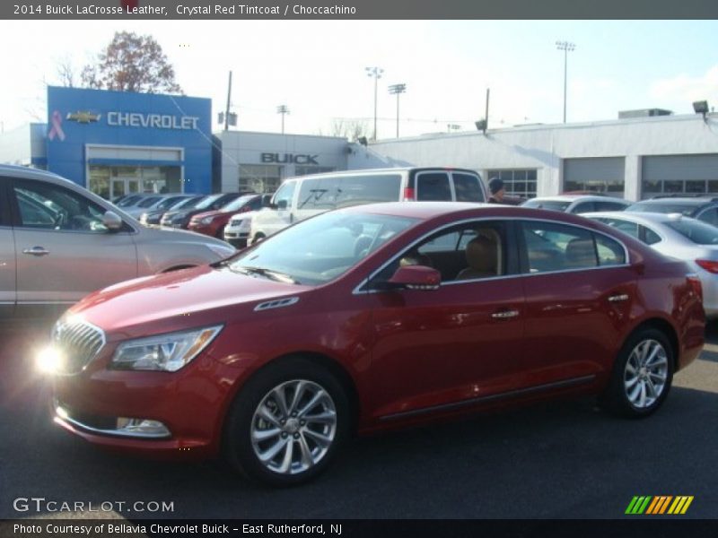 Crystal Red Tintcoat / Choccachino 2014 Buick LaCrosse Leather