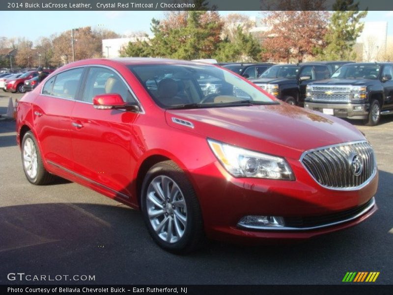 Crystal Red Tintcoat / Choccachino 2014 Buick LaCrosse Leather