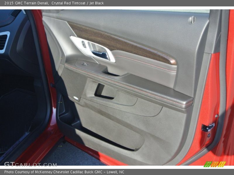 Crystal Red Tintcoat / Jet Black 2015 GMC Terrain Denali
