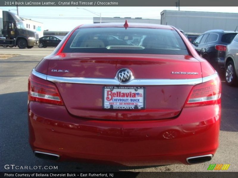Crystal Red Tintcoat / Choccachino 2014 Buick LaCrosse Leather