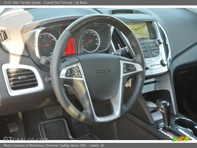 Crystal Red Tintcoat / Jet Black 2015 GMC Terrain Denali