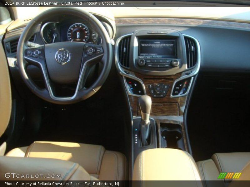 Crystal Red Tintcoat / Choccachino 2014 Buick LaCrosse Leather