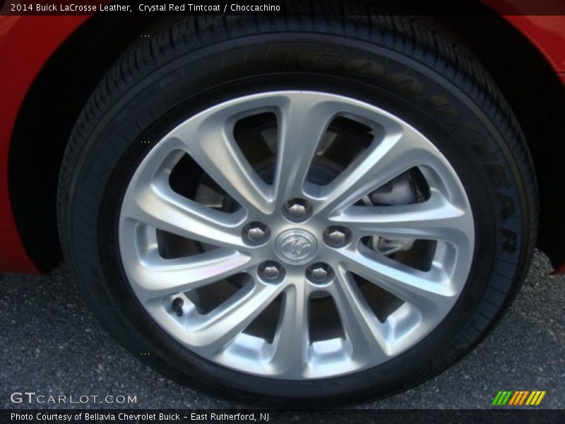 Crystal Red Tintcoat / Choccachino 2014 Buick LaCrosse Leather