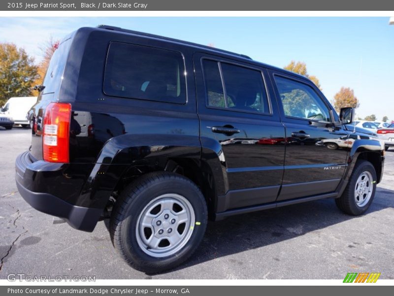 Black / Dark Slate Gray 2015 Jeep Patriot Sport