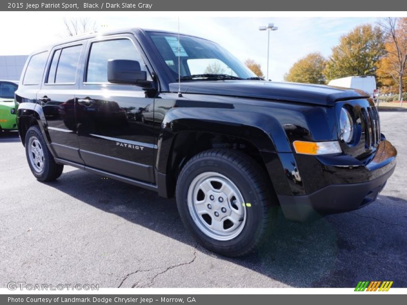 Black / Dark Slate Gray 2015 Jeep Patriot Sport