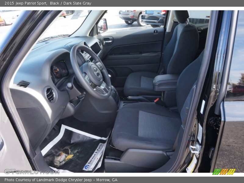 Black / Dark Slate Gray 2015 Jeep Patriot Sport