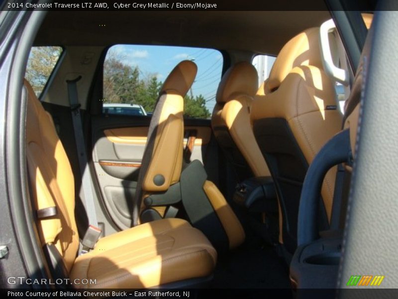 Cyber Grey Metallic / Ebony/Mojave 2014 Chevrolet Traverse LTZ AWD