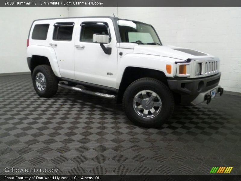 Birch White / Light Cashmere/Ebony 2009 Hummer H3