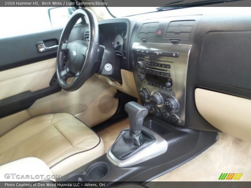 Birch White / Light Cashmere/Ebony 2009 Hummer H3