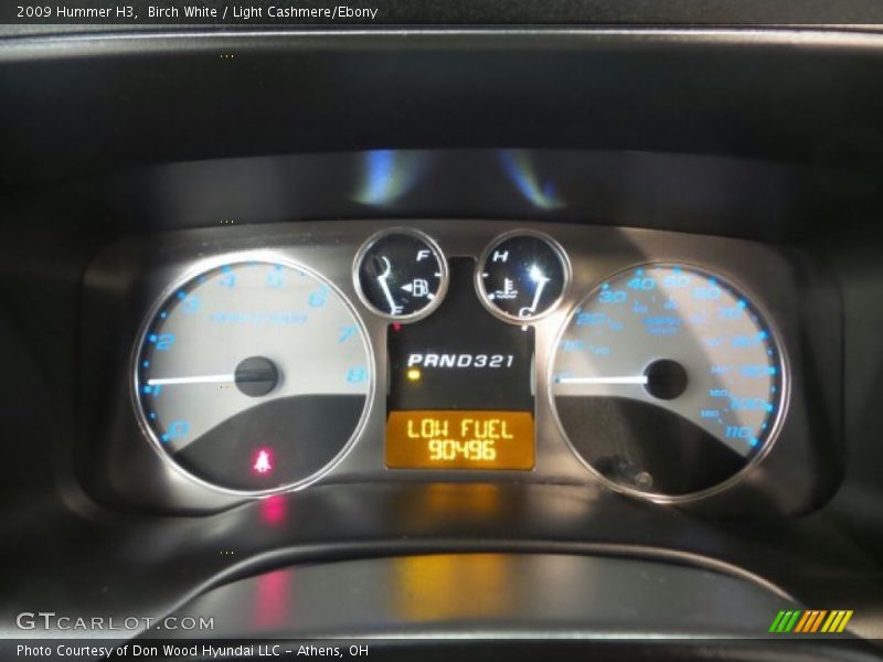 Birch White / Light Cashmere/Ebony 2009 Hummer H3