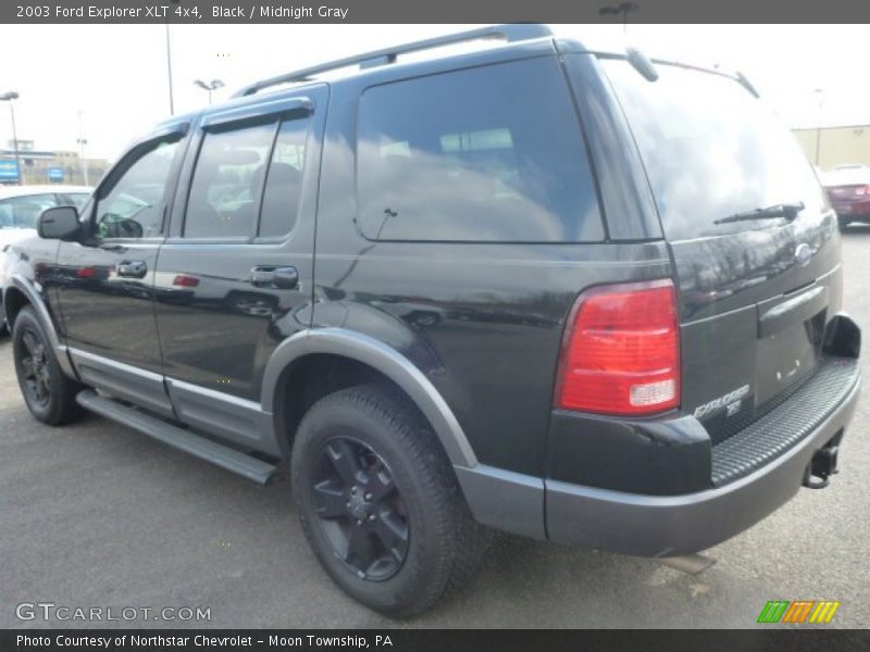 Black / Midnight Gray 2003 Ford Explorer XLT 4x4