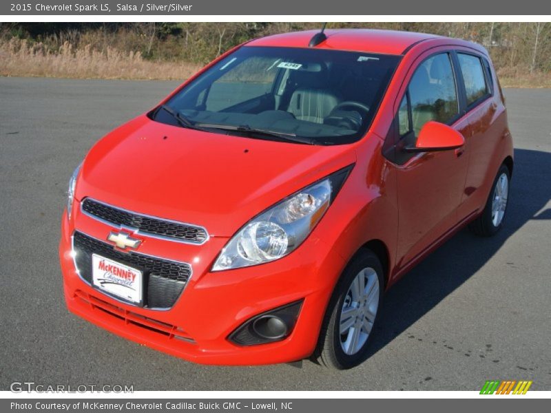 Salsa / Silver/Silver 2015 Chevrolet Spark LS