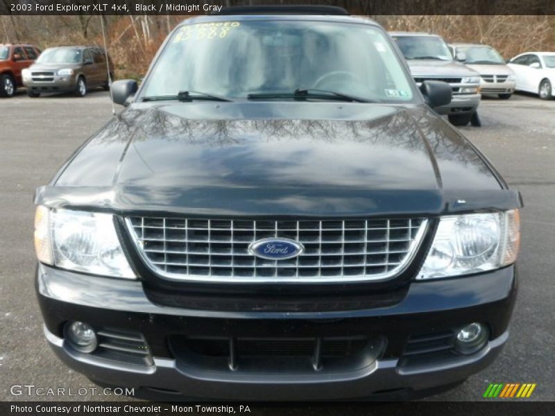 Black / Midnight Gray 2003 Ford Explorer XLT 4x4